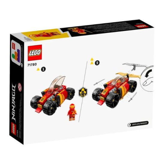 Klocki Ninjago 71780 Samochód wyścigowy ninja Kaia