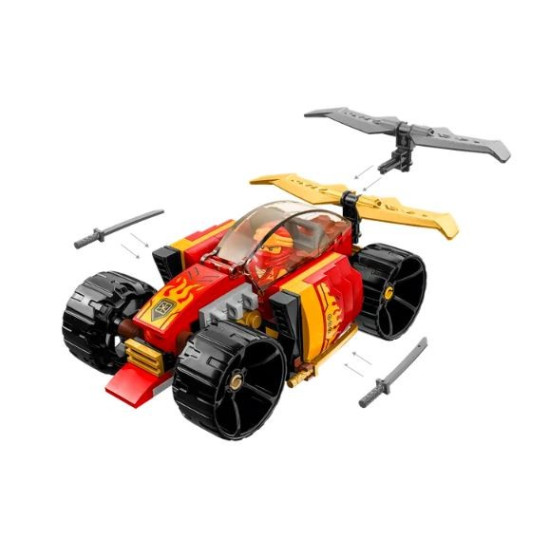Klocki Ninjago 71780 Samochód wyścigowy ninja Kaia