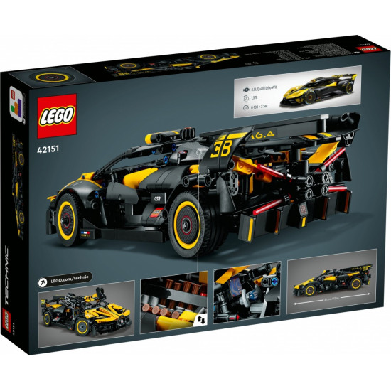 Klocki Technic 42151 Bolid Bugatti
