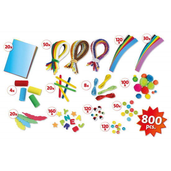 Zestaw kreatywny Pudełko rękodzieło zielone