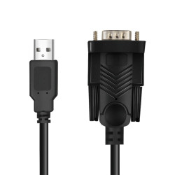 Adapter USB do portu szeregowego DB9, 1.5m 