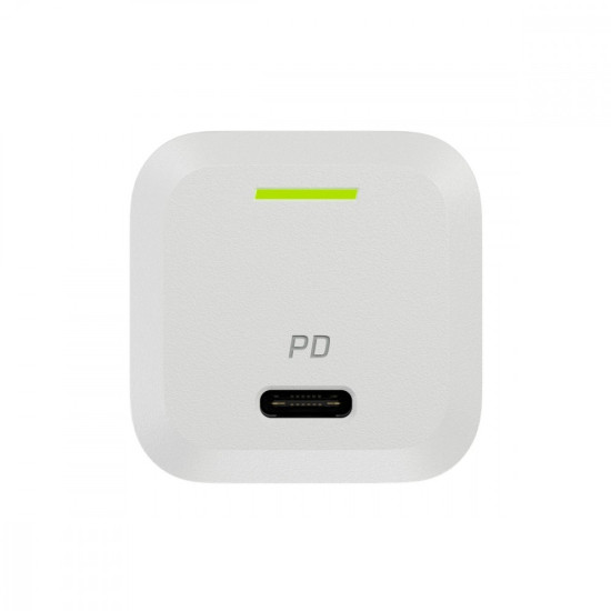  Ładowarka GC PowerGaN 33W PD 3.0 QC 3.0 USB-C biała 
