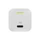  Ładowarka GC PowerGaN 33W PD 3.0 QC 3.0 USB-C biała 