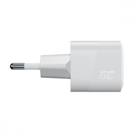  Ładowarka GC PowerGaN 33W PD 3.0 QC 3.0 USB-C biała 