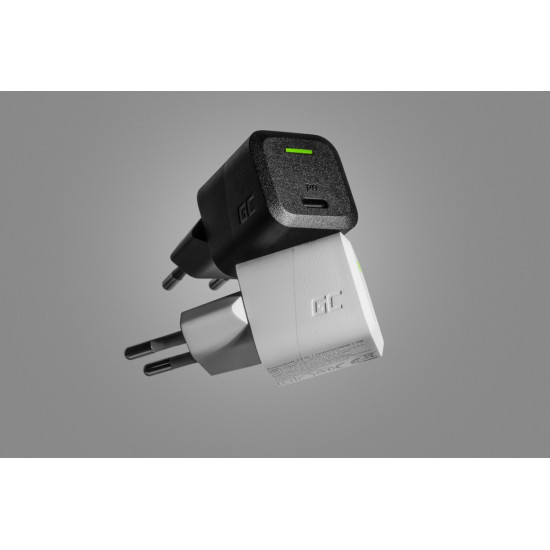  Ładowarka GC PowerGaN 33W PD 3.0 QC 3.0 USB-C biała 