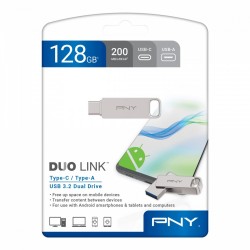 Pendrive 128GB USB 3.2 Duo-Link P-FDI128DULINKTYC-GE 