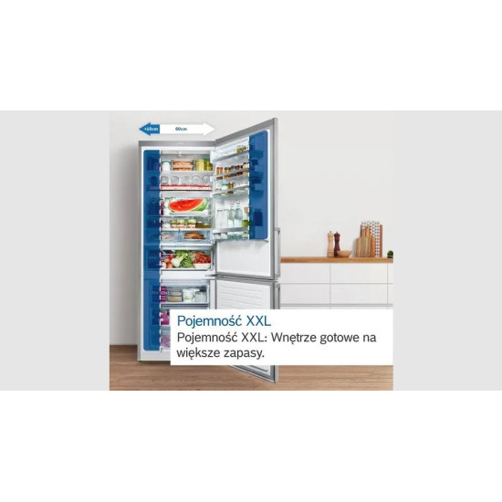 Chłodziarko-zamrażarka KGN56XLEB 