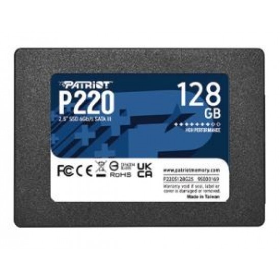 Dysk SSD 128GB P220 550/480 MB/s SATA III 2.5 