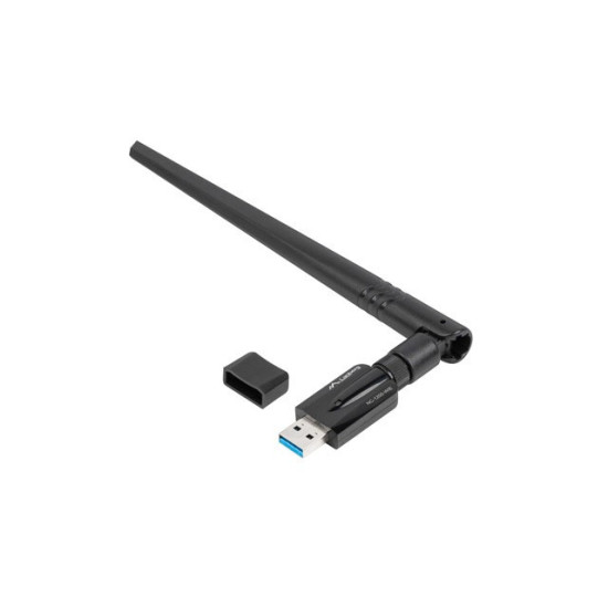 Karta sieciowa Wifi USB 3.0 AC1200 1 zewnętrzna + 1 zewnętrzna antena 