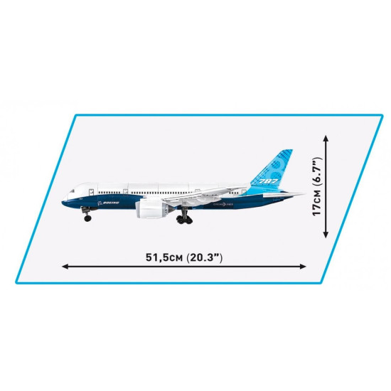 Klocki Boeing 787 Dreamliner 