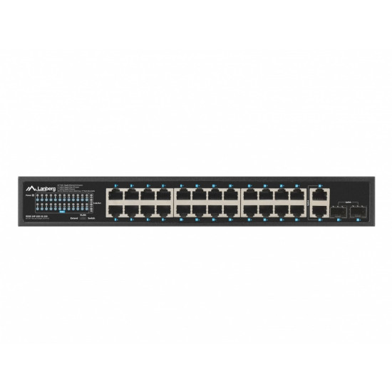 Switch 24x1GB POE+ 2xGB 2x rack 19' gigabit ethernet 250W 
