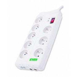 Listwa Home  2M USB  8 gniazd Filtrująca