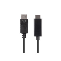 Kabel DisplayPort (M) V1.1 -> HDMI (M) 1.8m czarny 