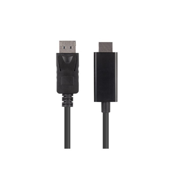 Kabel DisplayPort (M) V1.1 -> HDMI (M) 1.8m czarny 