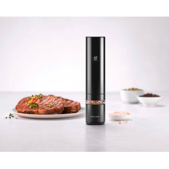 Młynek do przypraw Enfinigy, czarny