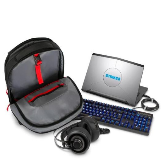 Plecak Strike II 17.3 cala Gaming Black 