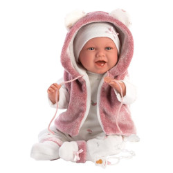 Lalka bobas śmiejąca się Mimi 42 cm