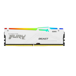 Pamięć DDR5 Fury Beast  RGB  32GB(2*16GB)/5600  CL40 Biała