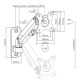 Ramię regulowane  do monitora do montażu na ścianie, do 27 cali/7 kg