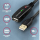 Kabel ADR-210 USB 2.0 A-M -> A-F aktywny kabel przedłużacz/wzmacniacz 10m