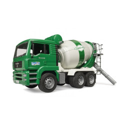 Betoniarka MAN TGA biało-zielona