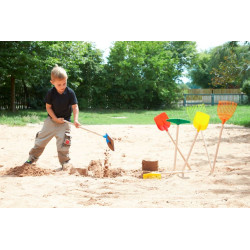 Narzędzia ogrodowe 60 cm display 24 sztuki