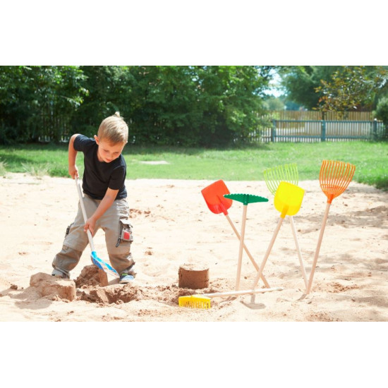 Narzędzia ogrodowe 60 cm display 24 sztuki