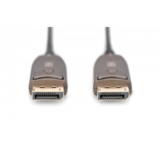 Kabel połączeniowy hybrydowy AOC DisplayPort 1.4 8K/60Hz UHD DP/DP M/M 15m Czarny