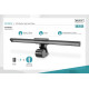 Lampka LED do monitora z mocowaniem zaciskowym, 5W, 250lm Czarna