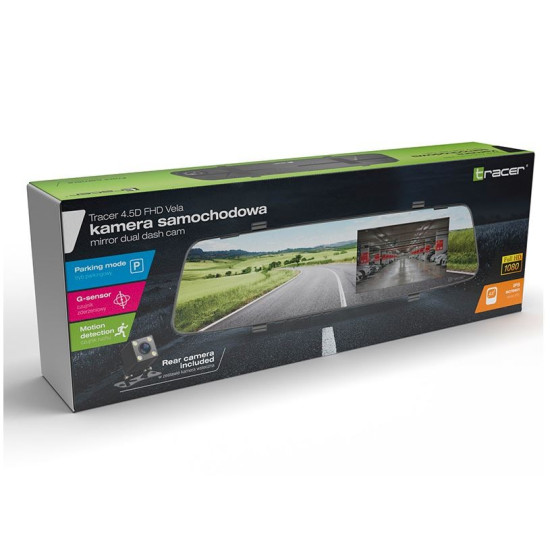 Kamera samochodowa Tracer 4.5D FHD VELA 