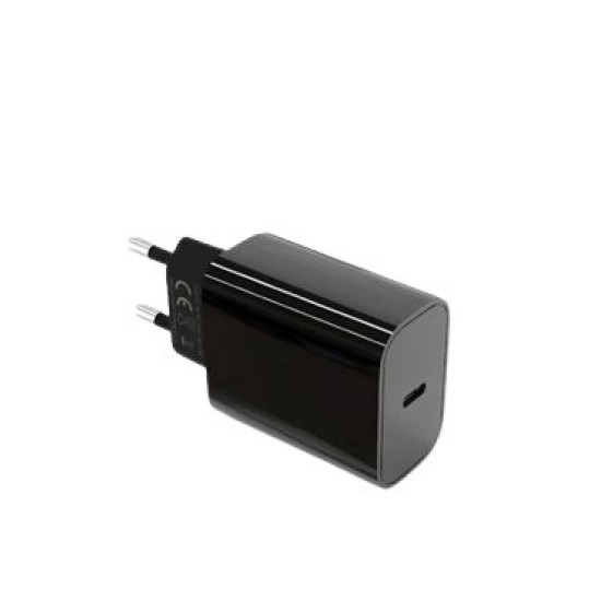 Ładowarka sieciowa USB C 20W czarna