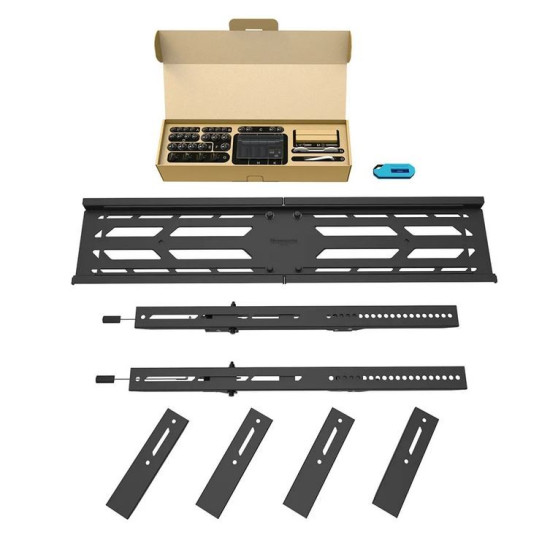 Uchwyt ścienny do ekranów 55-110 cali - czarny WL30S-950BL19