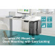 Uniwersalny uchwyt do montażu PC pod biurkiem z mechanizmem Easy-Locking 