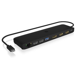 Stacja dokująca IB-DK2116-C 12in1,HDMI,DP,LAN,USB 
