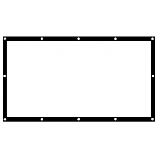 Ekran projekcyjny 84 cale MC-980 186x100cm obramowanie 25mm