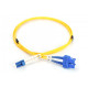 Patchcord światłowodowy FO LC-SC SM 9/125 duplex LSOH 1m