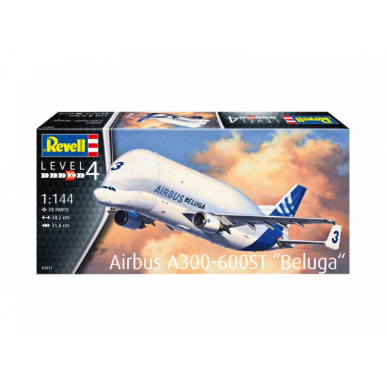 Model plastikowy Samolot Airbus A300-600ST Beluga 1/144