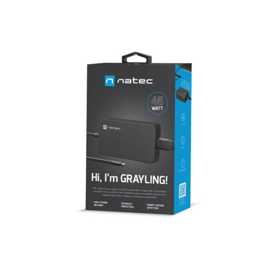 Zasilacz Laptop Grayling USB-C 45W do laptopów, tabletów, telefonów