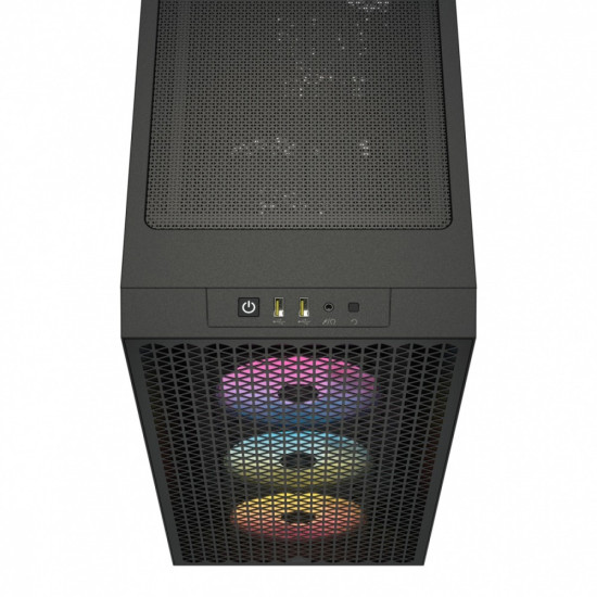 Obudowa 3000D Airflow RGB TG Mid-Tower Czarna