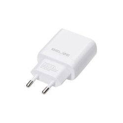 Ładowarka sieciowa 25W USB-C PD 3.0 bez kabla, biała