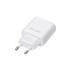Ładowarka sieciowa 25W USB-C + kabel USB-C, biała