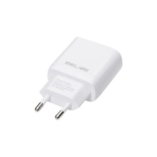 Ładowarka sieciowa 30W USB-C + kabel USB-C, biały