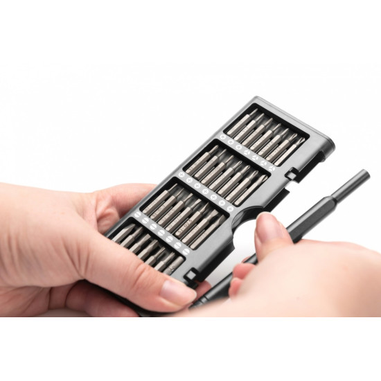 Zestaw narzędzi 57 częściowy śrubokręt/wkrętak