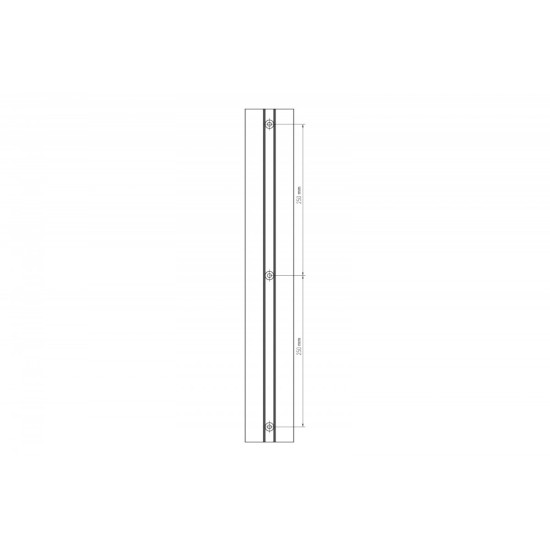 Ramię naścienne pojedyncze 1xLCD + klawiatura, max. 32