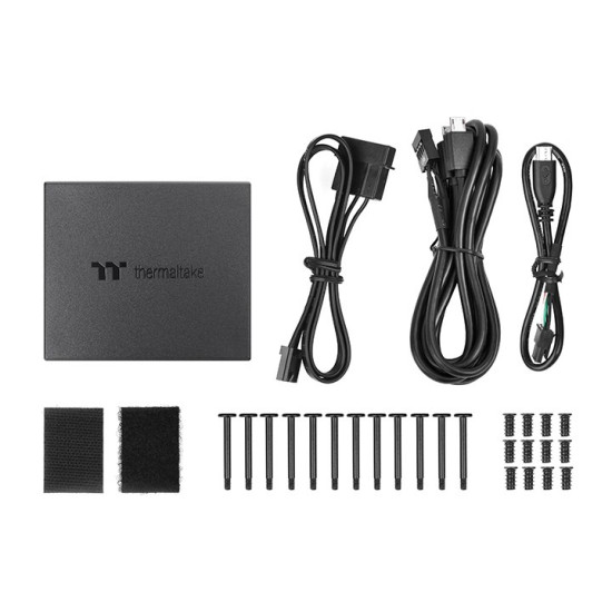 Wentylator Toughfan 14 RGB 3pak, Czarny