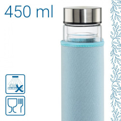 Butelka z sitkiem Hama szklana 500 ml TO GO 