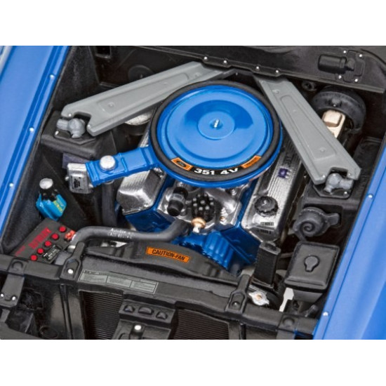 Model plastikowy Samochód 71 Ford Mustang Boss 351 1/25