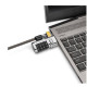 Blokada do laptopa ClickSafe 3-in-1 Combin T-Bar, Nano, Wedge 