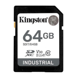 Karta microSD 64GB CL10 UHS-I Industrial 