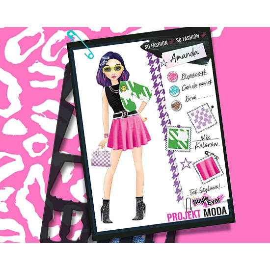Zestaw kreatywny Projekt Moda Projektantki - Imprezowe Stylizacje